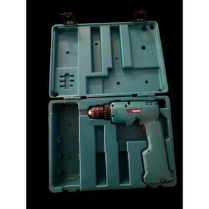 Vintage Makita Cordless Drill Driver 12v Model 6011D 3/8"Chuck W/Case NO BATTERY